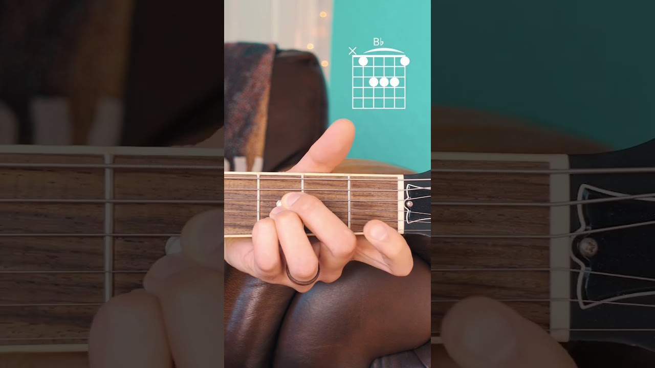 How To Play “Bb” Guitar Chord // Beginner Guitar Chord Series #49 #Shorts bekijken op YouTube How To Play “Bb” Guitar Chord // Beginner Guitar Chord Series #49 #Shorts bekijken op YouTube