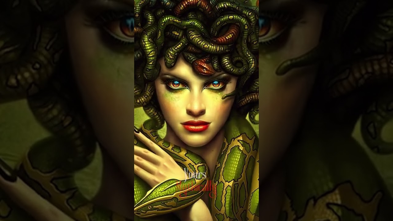 Maquillaje medusa mitologia griega