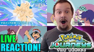 CHAMPION LEON, RAIHAN, OPAL, G-MAX ALCREMIE \& CAKES!! Pokémon Journeys Episode 82 LIVE Reaction!