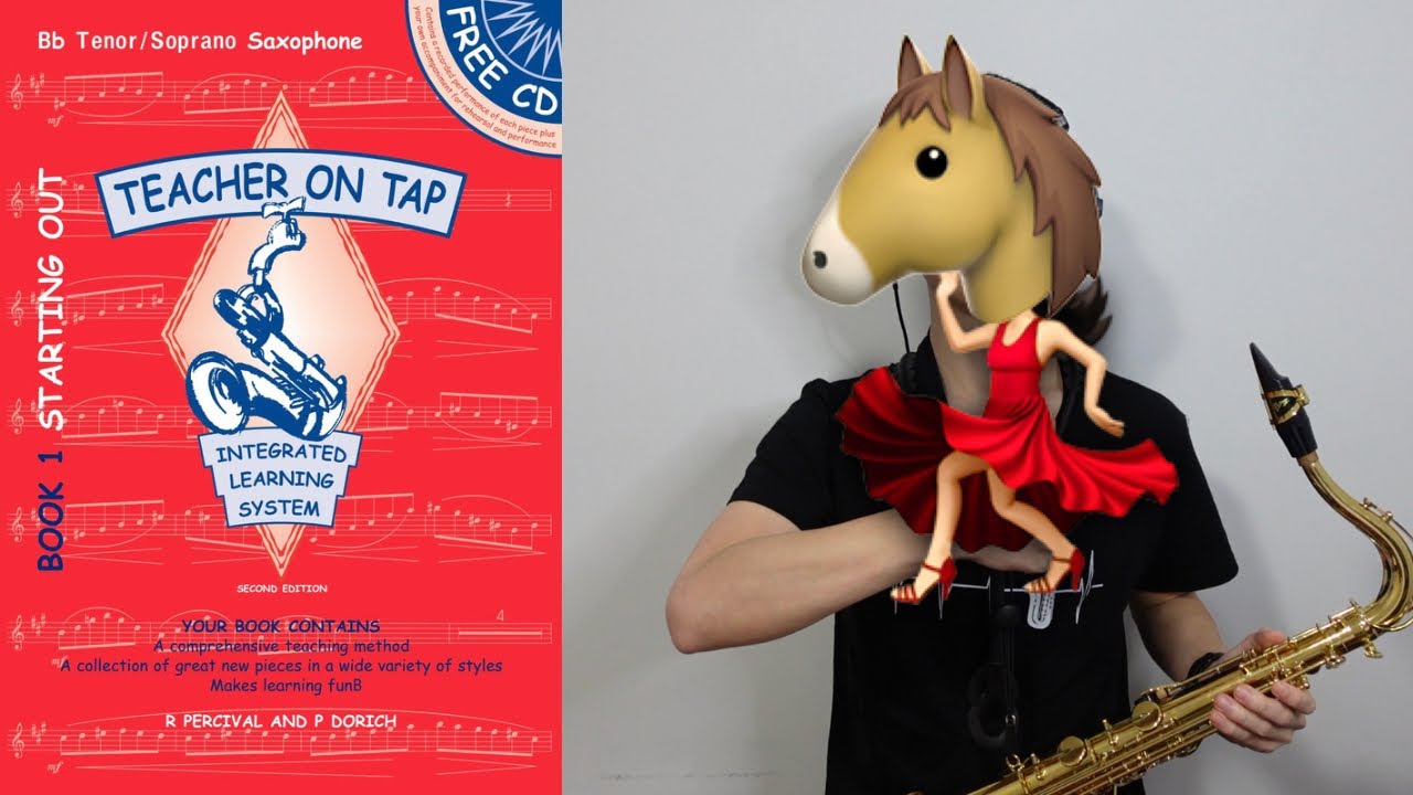 Delores the Dancing Donkey - Teacher on Tap (Tenor Saxophone): Level 2