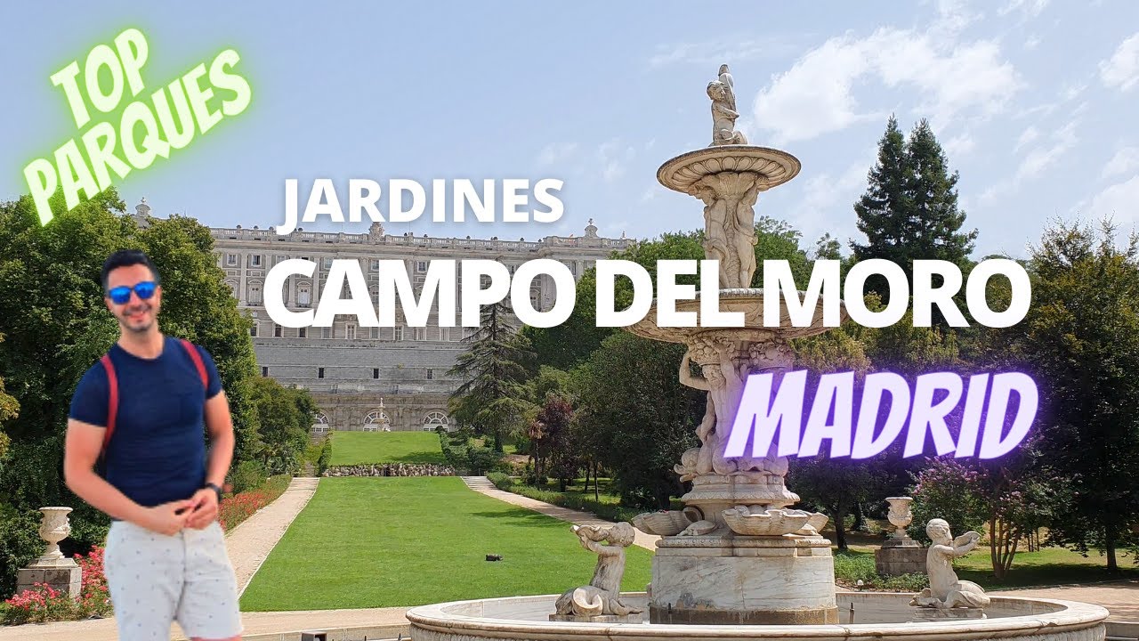 Merece la pena visitar los JARDINES del CAMPO del MORO? ! 4K