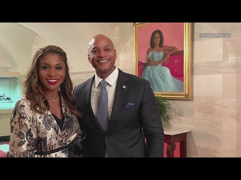 Moore Family Opens Governor's Mansion for Holiday Celebration - YouTube