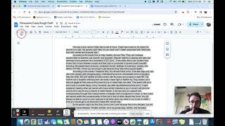 How to put together a rough draft