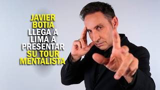 Javier Botía llega a Lima a presentar su tour mentalista