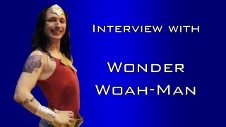 Interview with Wonder Woah-Man Cardiff Film & Comic-Con (CFCC)