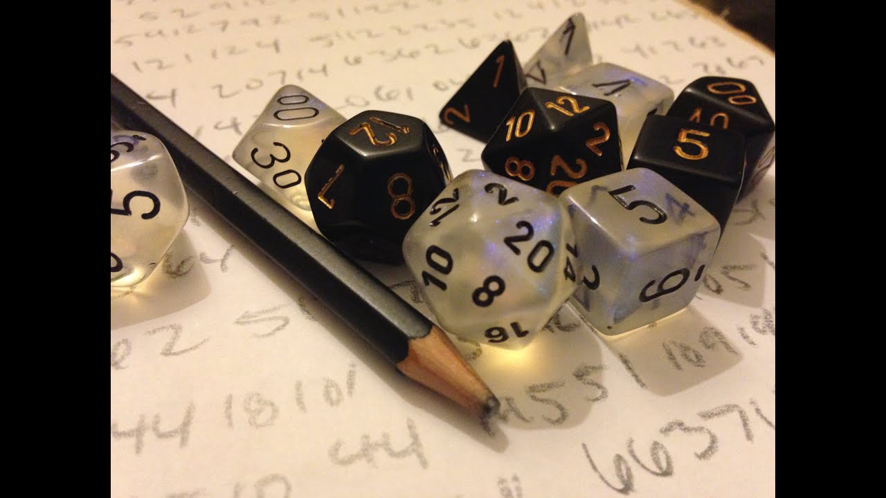 Dice Rollin' & Writin' | ASMR | clacking, tapping, pencil