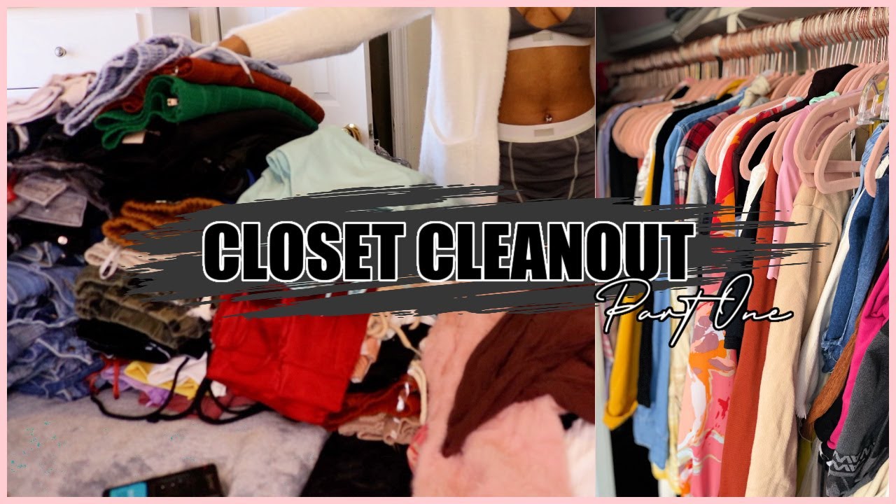 PRE-SPRING CLOSET CLEANOUT PT. 1 || SHARDEMARIE - YouTube