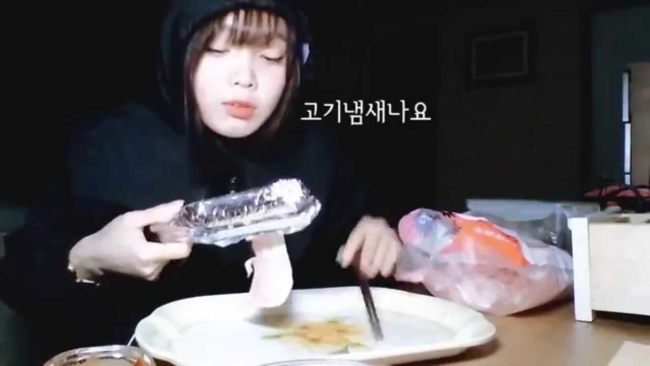 [맹채연] 고데기로 삼겹살 구워먹기