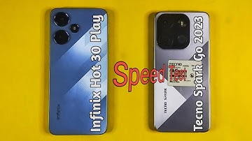Infinix Hot 30 Play Vs Tecno Spark Go 2023 | Speed Test & Comparison