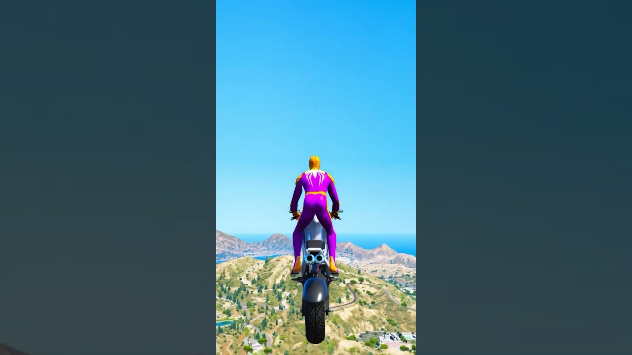 GTA V SPIDERMAN RAGDOLLS | GTA 5 EPIC FUNNY MOMENTS with jumping moon ( Euphoria Moments )