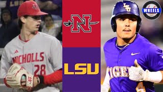 Nicholls vs #2 LSU | 2025 College Baseball Highlights