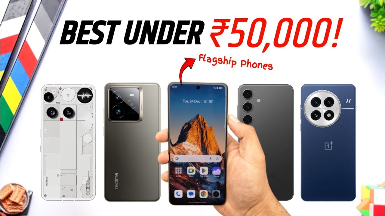 Top 5 Best Phones Under 50000 in 2025⚡| Best Flagship Phone Under 50000 ...