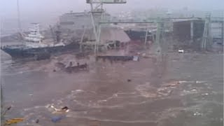 2011 Japan Tsunami - Ishinomaki Port. (Full Footage)