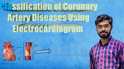 Machine Learning | Classification of Coronary Artery Disease | ECG