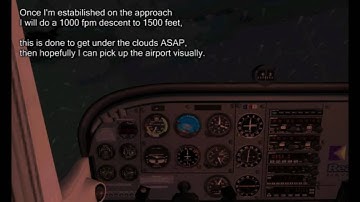 Vacuum System Failure (IFR/IMC) - Partial Panel Flying