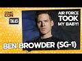 Ben browder relaxed talk show stargate sg1 having fun and czech beer on stage  part 1