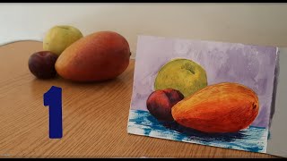 how to draw fruit part 1