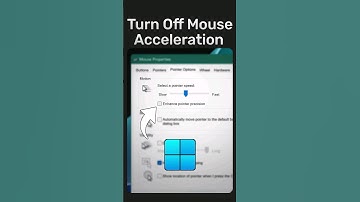 How To Turn Off Mouse Acceleration On Windows