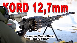 Lihat Saja Ukuran Senapan Mesin Ini, Hampir Sebesar Manusia! KORD 12,7mm Rusia