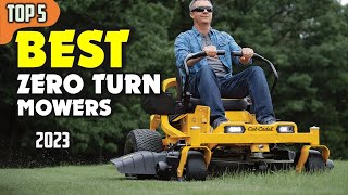 Best Zero Turn Mowers (2023) ☑ TOP 5 Best