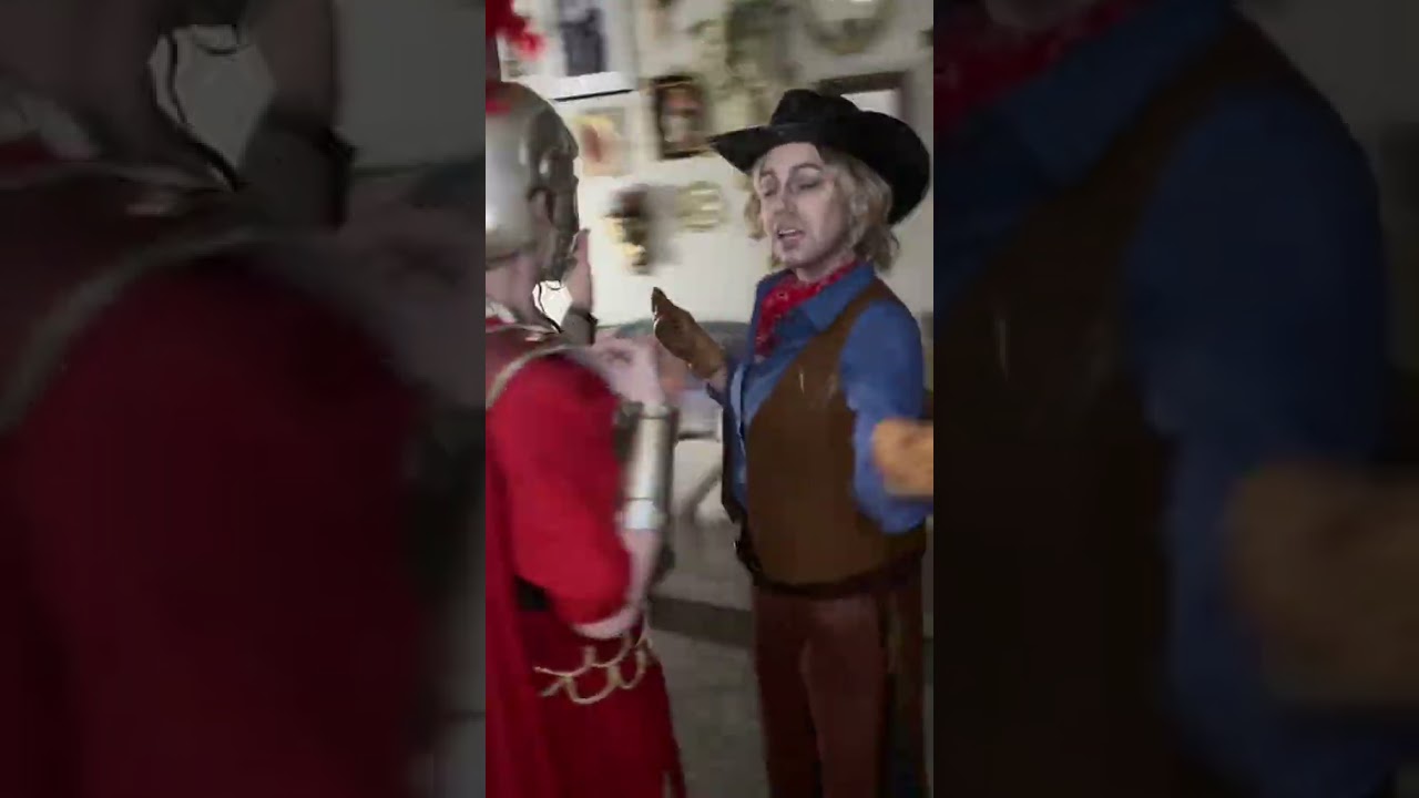 they worked it out on the remix! #cosplay #jedtavius #nightatthemusuem