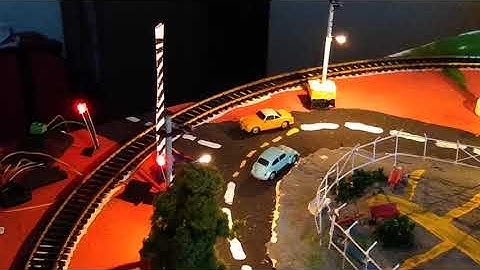 Minha maquete com cancela automatica