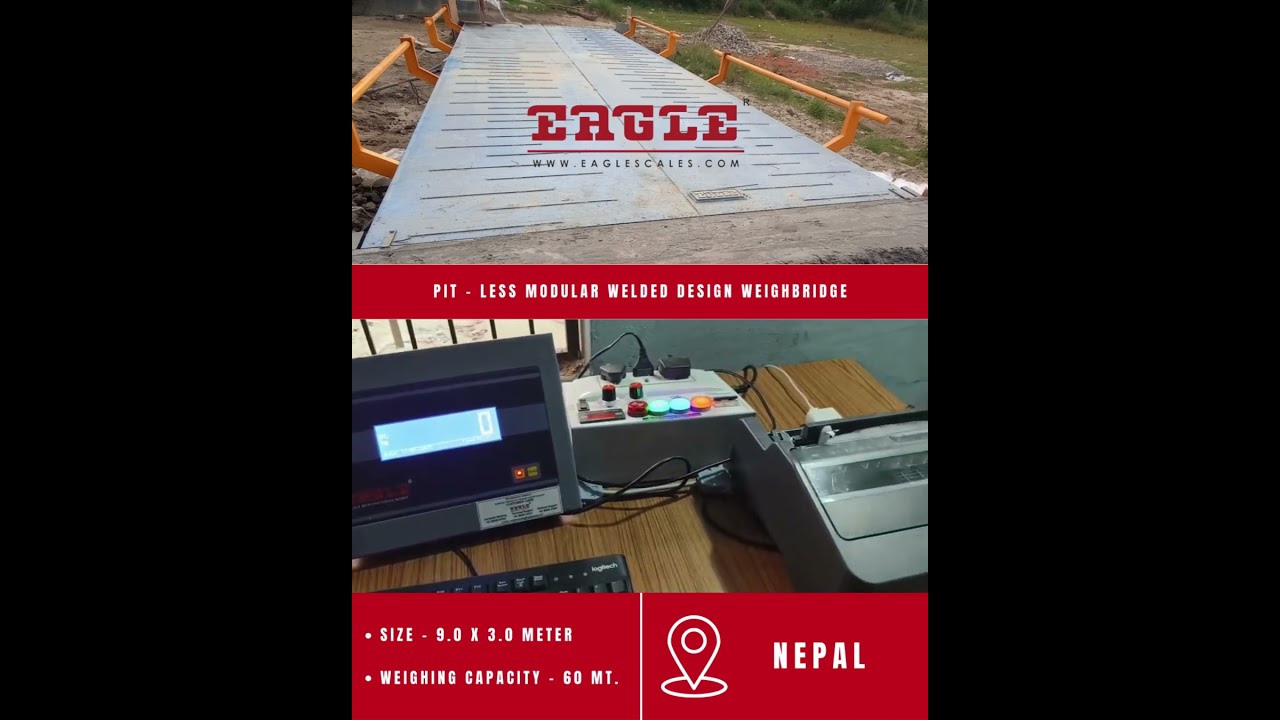 "Complete Weighbridge Installation at [NEPAL] 🚚⚖️"