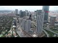 Levent'teki İş Kuleleri'nin havadan görüntüleri