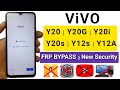 Vivo y20 frp bypass android 11  vivo y20y20gy20iy20sy20a google account unlock  new method
