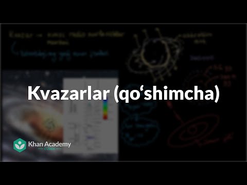 Video: Квазарлар кандай мааниде квази жылдыздуу?