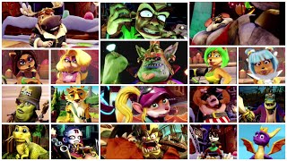 Crash Team Racing: EVERY Character Introduction Cutscene (COMPILATION) All New Grand Prix Characters