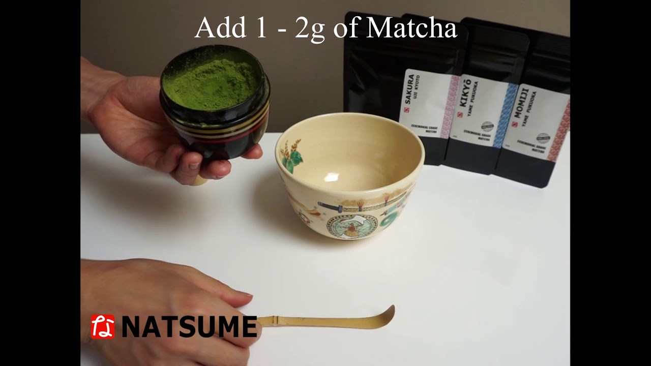 How to make Ceremonial Grade Matcha (Usucha) - YouTube