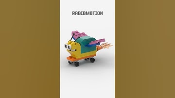 LEGO Build Your Own Snail #lego #snail #satisfying