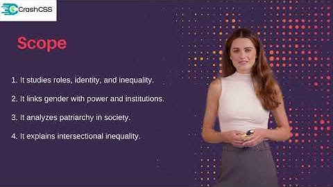 Introduction to Gender Studies - Crash CSS Gender Studies Module - Video 1 - CSS/PMS