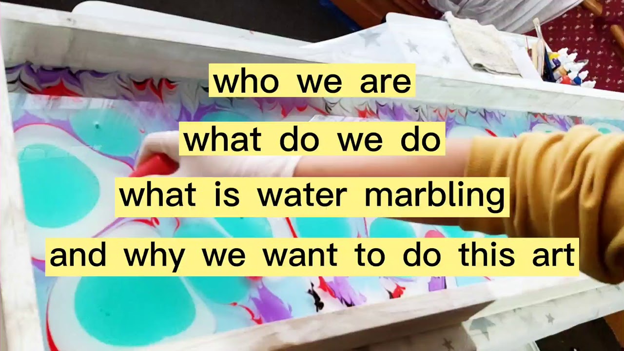 Introduction of Youart Silk 【Water marbling silk DIY studio】 YouTube