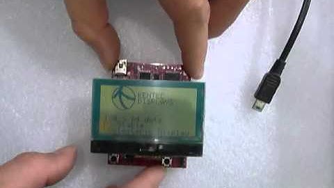 MSP 430 booster pack -- Bistable display