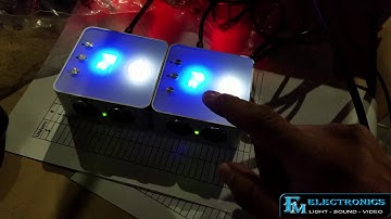 Programando luces en un club con my dmx 3.0 a 2 universos