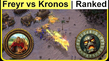 Freyr vs Kronos | 1v1 Ranked | Age of Mythology