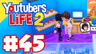 Our First Kiss | Lets Play: Youtubers Life 2 | Ep 45