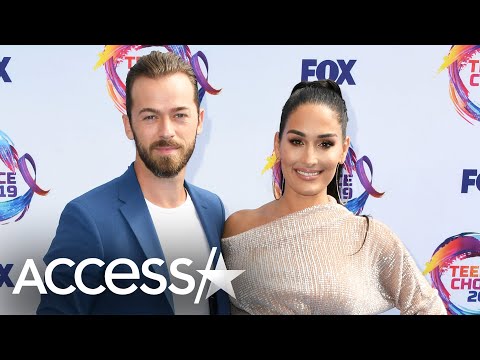 Nikki Bella and Artem Chigvintsev Look Cozy Eating Breakfast