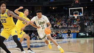 2022 First Round (6) Colorado State vs (11) Michigan: Full Game Highlights