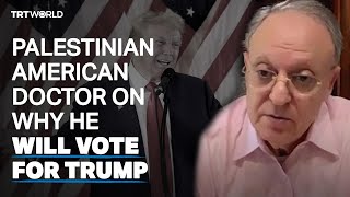 Furious at Biden, Palestinian American doctor explains why he supports Trump