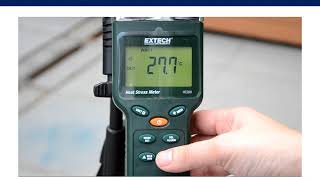 Operation of Extech HT200 for Outdoor Heat Stress Assessment