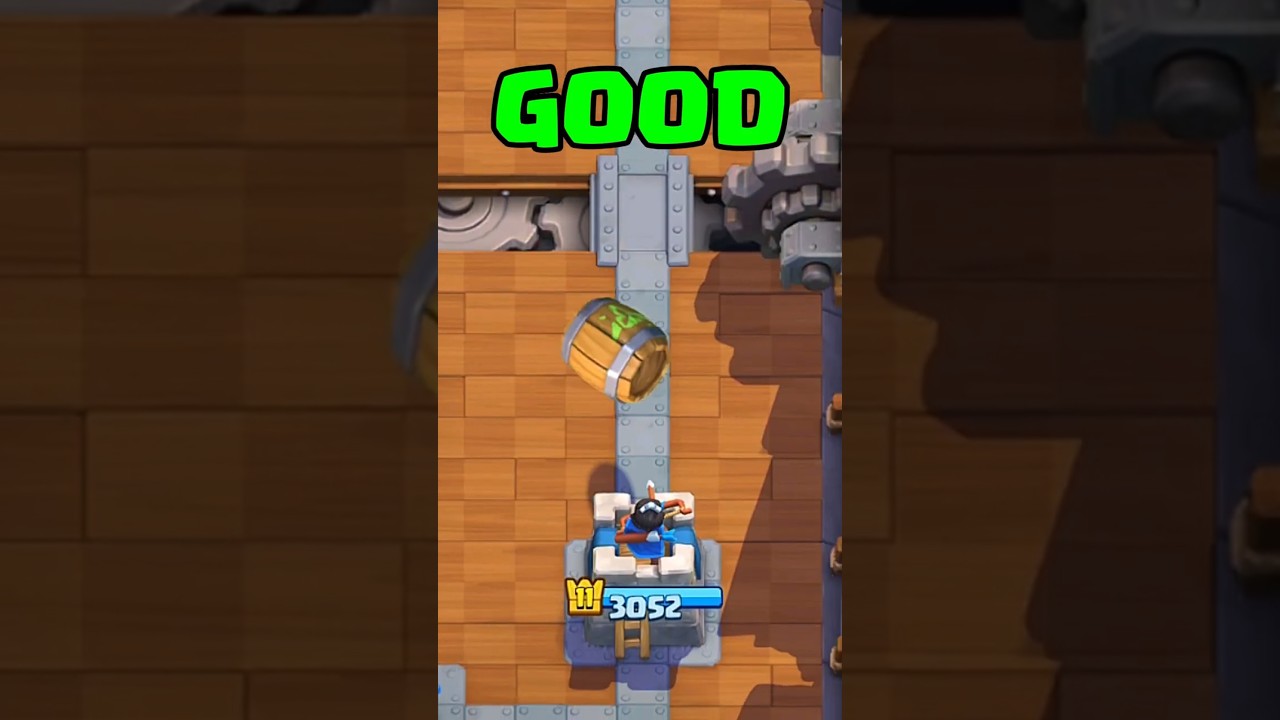 GOOD VS BAD PLACEMENTS IN CLASH ROYALE! 