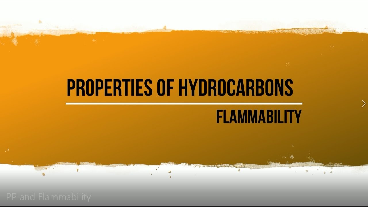 Lab Properties of Hydrocarbons Flammability YouTube