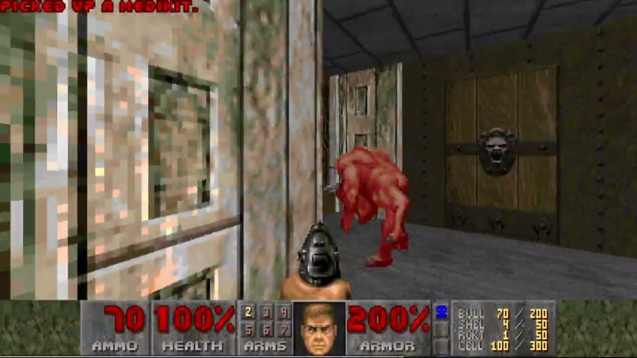 Ultimate Doom E3M3 UV Speed in 