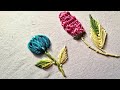 Cute Small Flower Hand Embroidery for Beginners, Creative Crafts Embroidery