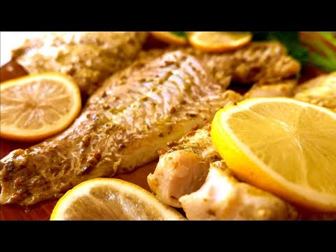 Grilled Cod Recipe with Basil Pesto Sauce