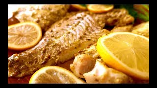 Grilled Cod Recipe with Basil Pesto Sauce