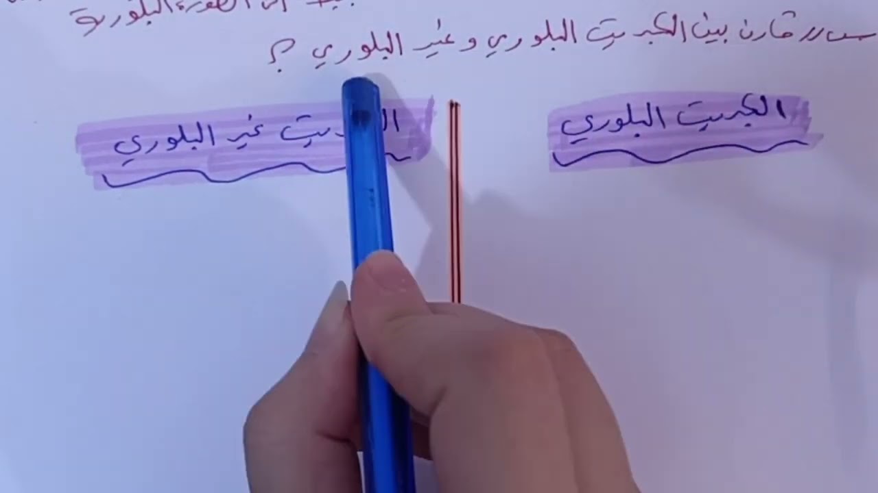 كيمياء ثالث متوسط الفصل الثامن (محاضرة الثانية)
